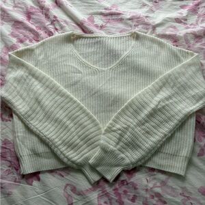 Cream Sweater Size S